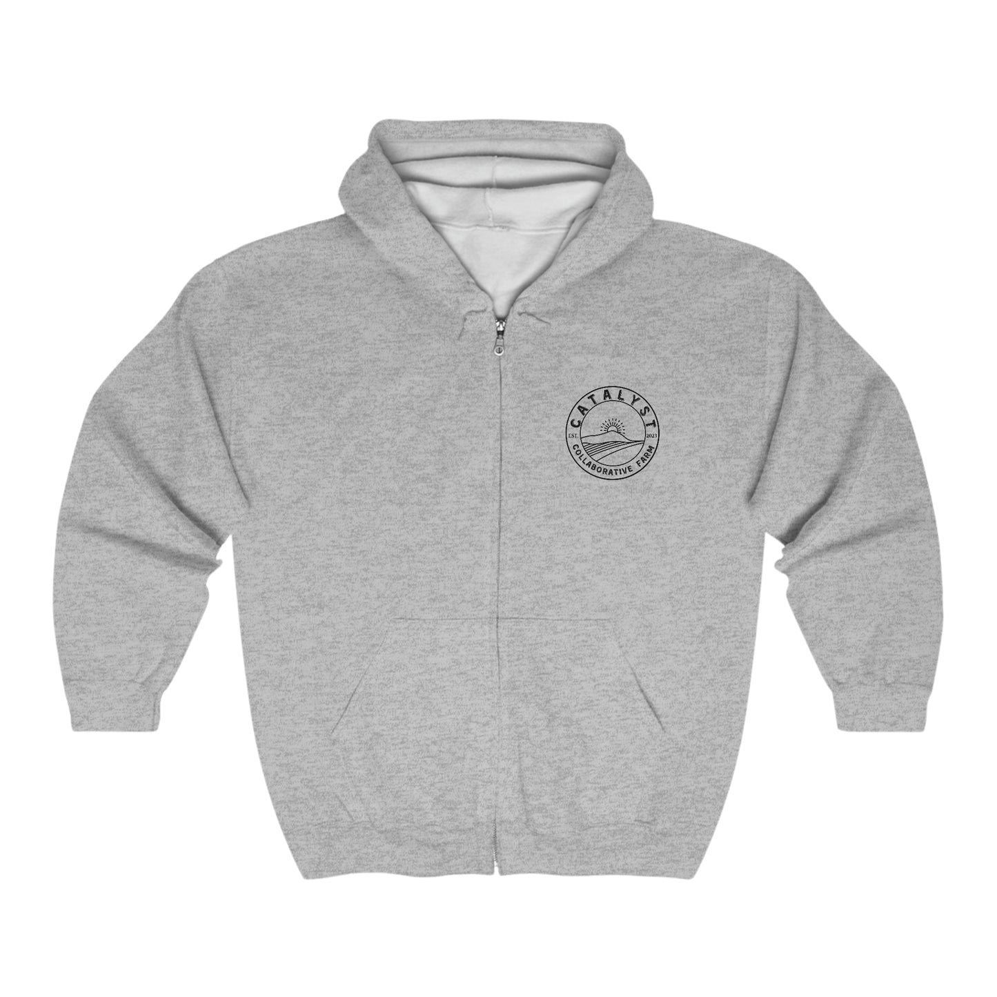 Catalyst Collaborative Farm Logo Zip Hoodie