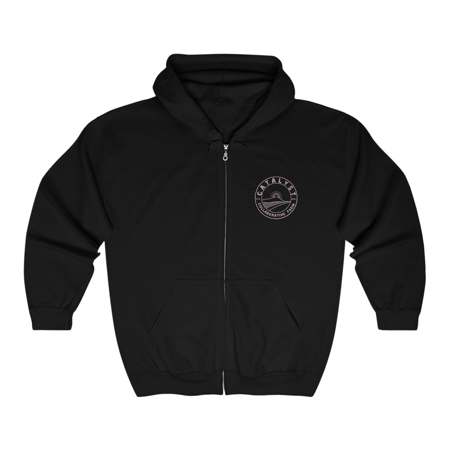 Catalyst Collaborative Farm Logo Zip Hoodie