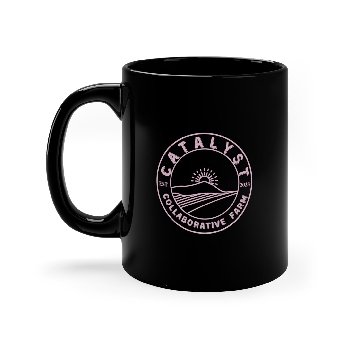Catalyst Collaborative Farm Logo Mug, 11oz Black or White